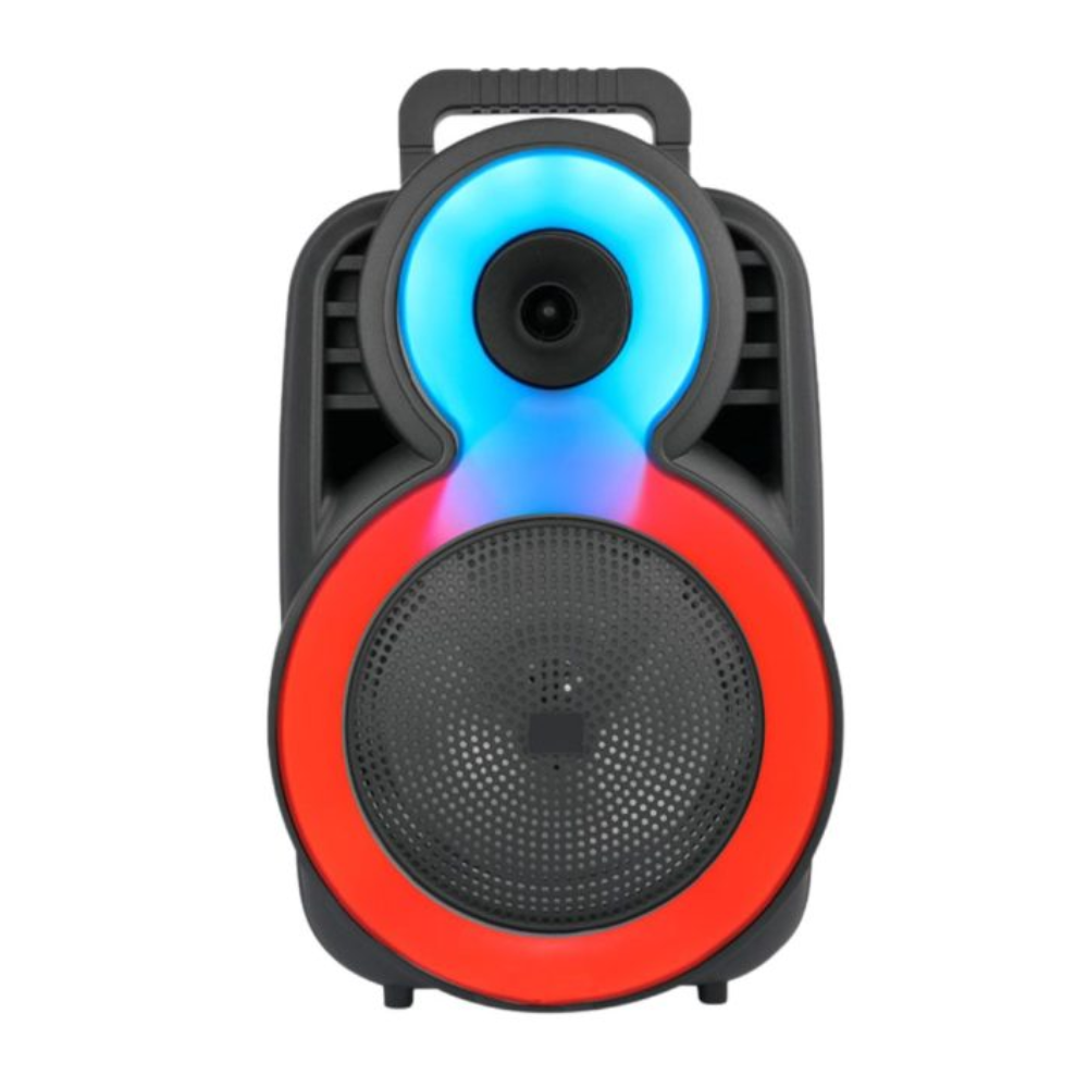 100.png Parlante Portátil 4 Pulgada Bluetooth 5.0 20W Luces FM USB - Imagen 1