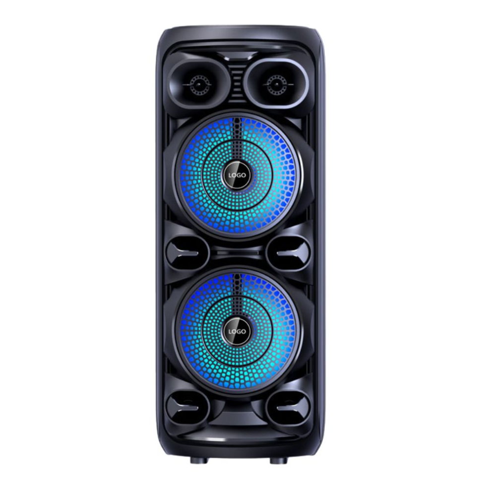 109.png Parlante Portátil 8 Pulgada Bluetooth 5.0 40W Luces FM USB - Imagen 1