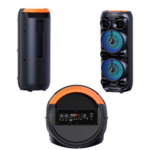 Parlante Portátil 8 Pulgada Bluetooth 5.0 40W Luces FM USB - Imagen 3