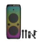 Parlante Portatil Bluetooth 5.0 20W BASS/TREBLE TWS RGB + Microfono - Imagen 3
