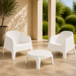 Juego 2 Sillones Skarpo + Mesa Ratona- diferentes colores - Imagen 3