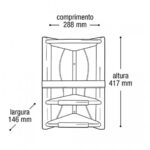 ESQUINERO DE BAÑO de Colgar - Imagen 2