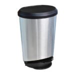 Cesto de Residuos c/Pedal Inox 45 Lts