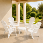 Juego 4 Sillones Miami + Mesa Ratona - diferentes colores - Imagen 3
