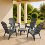 Juego 4 Sillones Miami + Mesa Ratona - diferentes colores - Imagen 2