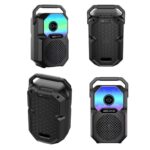 Parlante Portátil Bluetooth 5.0 8W Luces RGB FM USB TWS - Imagen 4