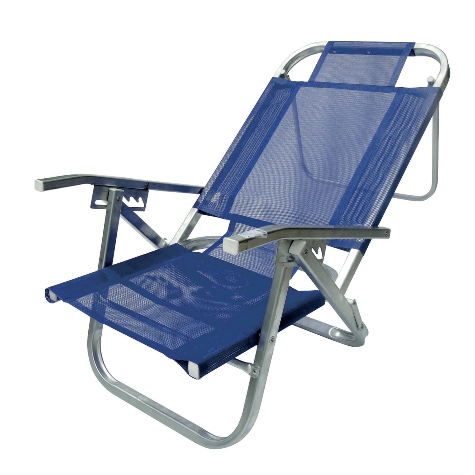 COPACABANA-AZUL.jpg Reposera Copacabana Asiento Bajo Azul - Imagen 1