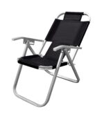 Reposera Botafogo Gran Ipanema Extra Alta de Aluminio Reforzada + Toalla de regalo – diferentes colores