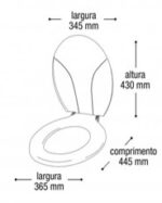 TAPA DE INODORO BLANCA - Imagen 2