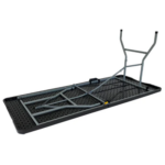Mesa Picnic Plegable 180 cm Negra - Imagen 3