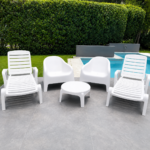 Set 2 Reposeras + 2 Sillones Skarpo + Mesa - Diferentes colores - Imagen 2