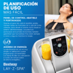 Spa Inflable Bestway Miami Azul – 2 a 4 Personas – 1,80 x 0,66 m – 669 L - Imagen 3